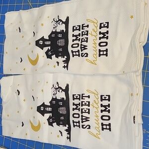 Home Sweet Haunted Home Kitchen Towel Set of 2 New 15x21 Each